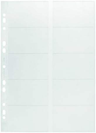 Izdržljiv Visifix set za punjenje albuma A4 vizitkarte-kapacitet za 200 kartica-57 x 90 mm