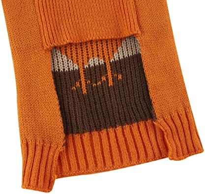 Dan zahvalnosti Turkey Puppy Pas Duksera za mačke Jesen, X-Mala veličina 9 Dužina narančasta Narančasta