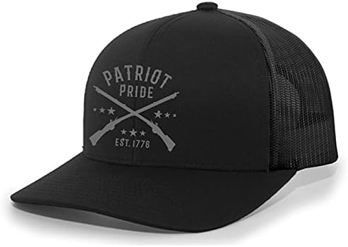 Muški Patriot Pride 1776 USA vezena mrežasta Kamionska kapa