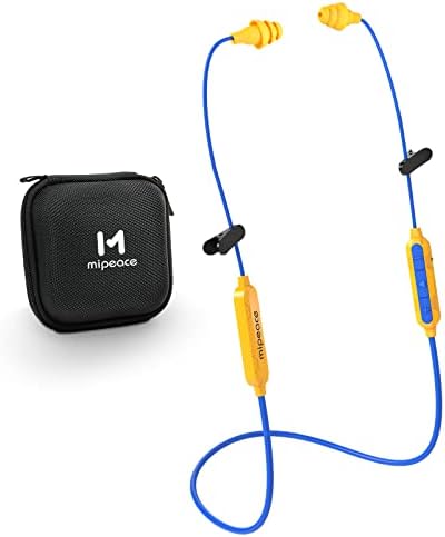 Mipeace Bluetooth radne slušalice, bežični uši za uši izolacijski uši, slušalice za smanjenje buke 29dB sa MIC-om i upravljačem, 19 + sati Baterija za košnju travnjaka Industrijska gradnja