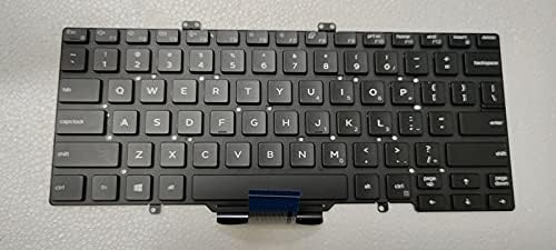 za DELL Latitude 5400 5401 5410 5411 7400 7410 tastatura bez pozadinskog osvetljenja nema pokazivača