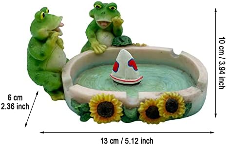 Resin Fun Ashtray Frog Igrajte ukrase za ukrašavanje za piće Slon anime ukrasi za drvo