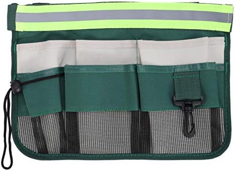 Doitool Električni alati Stripe zeleni remen za remen TOOO Alati za torbice Organizirajte viseći torbu Džepni vrtlarstvo za malog