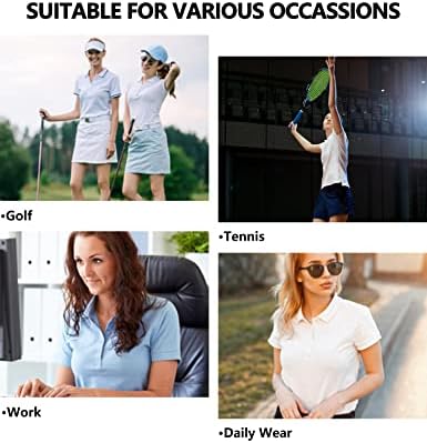 Dasawemmedh ženska brzo suha golf majica kratkih i dugih rukava Polo Stretch UV zaštita Sportska majica
