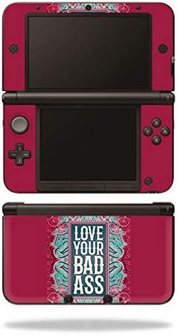 MightySkins koža kompatibilna sa Nintendo 3DS XL Original-Badass Love / zaštitni, izdržljivi i jedinstveni Vinilni omotač / jednostavan