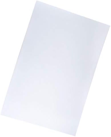 Milageto Bijeli DIY materijali Spužva papir za obrtni pribor, bijeli, 3 mm