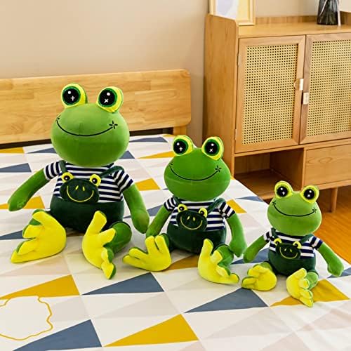 Tongman Frog plišana igračka, punjena životinja za životinje 20 Velika punjena životinja bacanja plushie jastuk, mekani zeleni jastuk