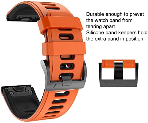 Dfamin Silikon Smart Watch trake narukvica za Garmin Fenix ​​7x 7 6x 6 Pro 3HR izdanje 22 26mm Brzo Easyfit Watchband COREA