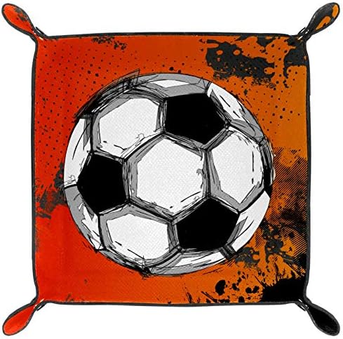 Lorvies Grunge Color Collect Full Soccer Kugla za skladištenje košara Košarke Košara za kancelarije za uredski dom
