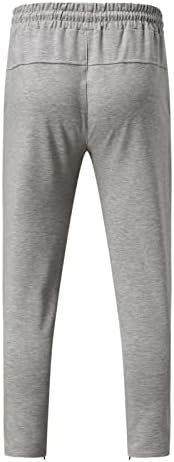 Pantalone prozračne bez hlača džepovi patentni elastičnost casual sportskih muških muških hlača za muškarce