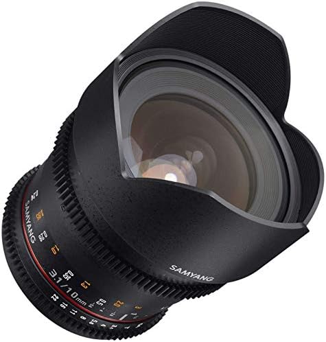 Samyang 10 mm T3.1 VDSLR II Video sočivo sa ručnim fokusom za Sony E-mount kameru