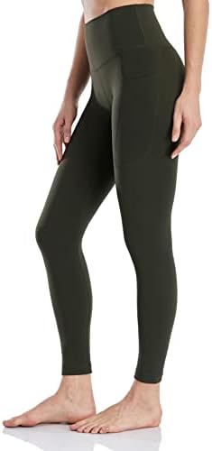 Heynuts esencijalno 7/8 gamaše sa bočnim džepovima za žene, kompresion visokih struka Workout Yoga hlače 25 ''