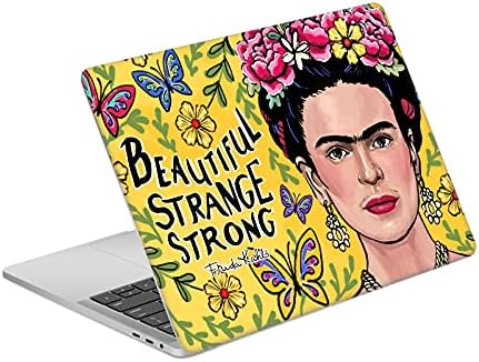 Dizajni za glavu Službeno licencirani Frida Kahlo Prekrasna žena cvjetni vinil naljepnica Naljepnica naljepnica Kompatibilna s Macbook Pro 13.3 A1708