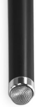 Boxwave Stylus olovkom Kompatibilan je sa Asus Rog Flow Z13 - Evertouch kapacitivni olovci, vrhova vlakana Kapacitivna olovka za Asus Rog Protok Z13 - Jet crni
