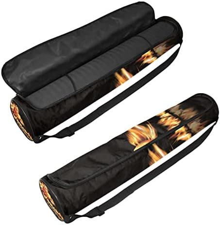 RATGDN Yoga Mat torba, ispaljivanje konja Vježba Yoga Mat Carrier full-Zip Yoga Mat torba za nošenje sa podesivim remenom za žene i muškarce