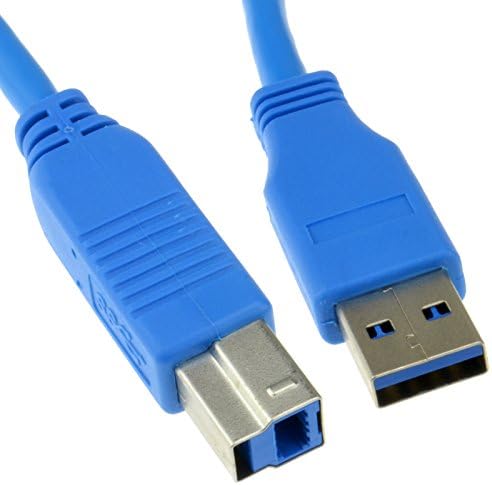 kenable USB 3.0 SuperSpeed kabl tipa utikač a za tip B utikač plavi 50cm 0.5 m