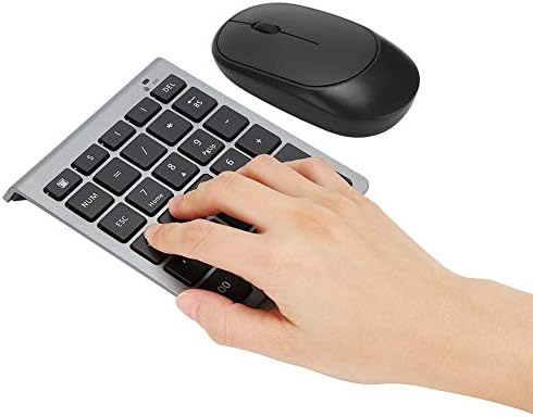 HUANGXING-Numerička tastatura, 2.4 G 28 taster mala prenosiva digitalna tastatura, Mini Numerička tastatura za kancelarijski kancelarijski