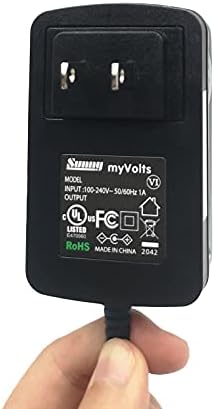 MyVolts 9V adapter za napajanje kompatibilan sa / zamjenom za Philips Pet741D DVD player - US Plug