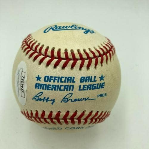 Lijepa pješčana koufax potpisala bejzbol američke lige sa JSA COA - autogramiranim bejzbolama