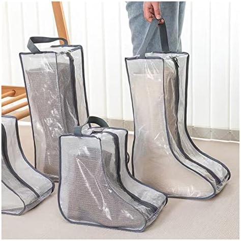 Ebizky Boots torba za skladištenje Vodootporne prozirne cipele zaštitne torbe patentne prenosne čizme Pocket domaćinsku putnicu za