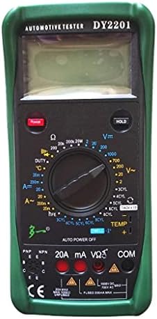 Slatiom digitalni automobilski tester za testiranje multimetra 500-10000 RPM Dwell ugaonu temperaturu METER MULTIMETRE DY2201