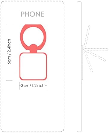 Human L profil crtajući kvadratni držač za držač zvona za mobitel nosač Univerzalni poklon podrške