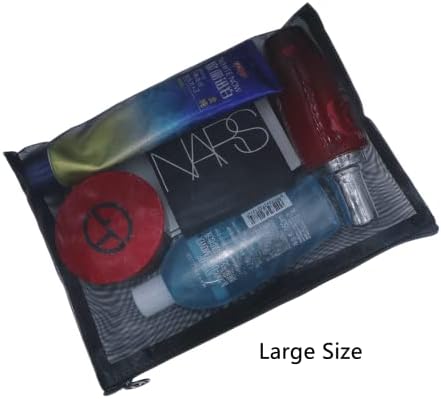 AI EHAN 3 komada prijenosne mrežne mrežne kozmetičke torbe Case Case šminka Torba za skladištenje za skladištenje za kućne urede Organizator