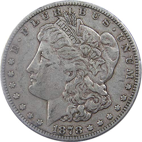 1878 7TF Rev 79 Morgan Dollar VF Vrlo sitna 90% srebrna $ 1 američki novčić kolekcionarski