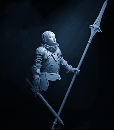 Goodmoel 1/10 Ancient Fantasy ženski ratnik smola figura Bust Model / Nesastavljeni i neobojeni vojnik Die Cast Kit / Ls-5124