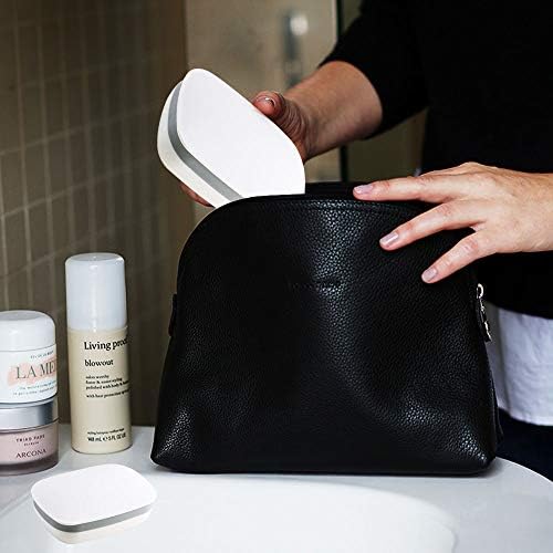 Nactch Travel Soap Case Vodootporni prenosivi sapun držač sa sapunom sa jakim brtvenim poklopcem Sprječava kupatilo, teretanu, vanjsku, kampiranje bijele 12x 8,7x 4cm