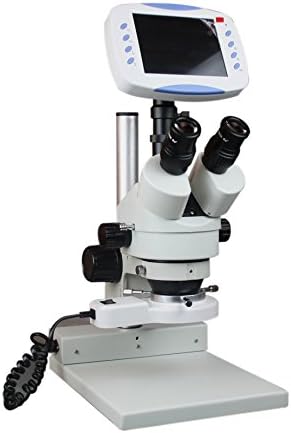 Radikalni 3-45x zum 200mm WD Stereo digitalna inspekcija zavarivanje mikroskop transplantacija kose w 6 LCD ekran 1GB SD kartica ugrađena kamera
