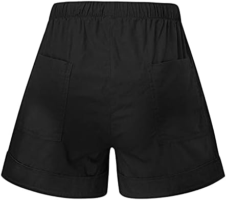 Hlače za žene Loase Fit Bermuda Hlače dužine koljena trendi lagana planinarska kratke hlače sa džepovima