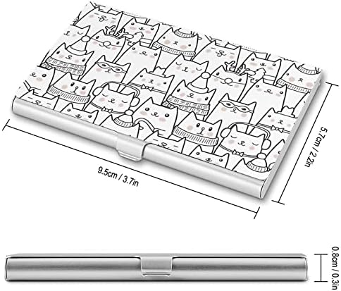 Kawaii cartoon slatke futrole za posjetnice za mačke slatki držač kartice ID nosač kreditnog novčanika
