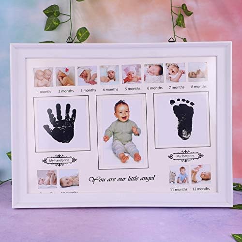 Kisangel home Decor home Decor 3 paket okvir za fotografije za novorođenčad okvir za slike zidni okvir za slike za bebe viseći okvir
