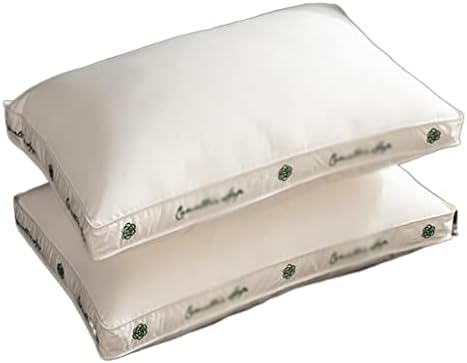 Asuvud pamučni jastuk za izveštaj pomaže u snu. Par jastuka za domaćinstvo udobni su i meki