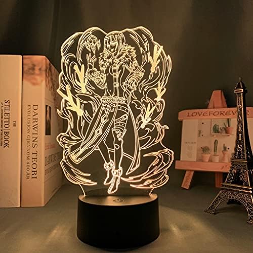 TFJS velike veličine Trinity sedam Arata Kasuga LED noćno svjetlo za dekor spavaće sobe poklon šareno noćno svjetlo Anime 3D lampa Arata Kasuga Trinity Seven