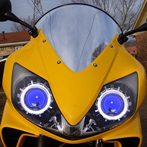 Kt LED Angel eye sklop farova za CBR600F4i 2001-2007 plavo demonsko oko