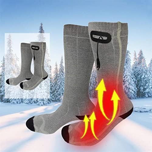 GELTDN 4500mAh električne čarape za grijanje 3 nivoa Temperature kašmir sa baterijom za zimu