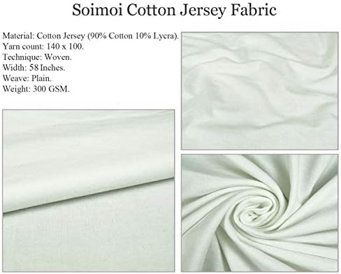 Soimoi pamučni dres tkanina lišće & amp ;Floral Artistic Print Fabric by Yard 58 inch Wide