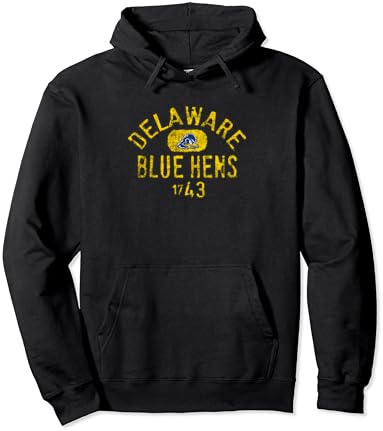 Delaware Fightin 'Plave kokoši 1743 Vintage pulover Hoodie