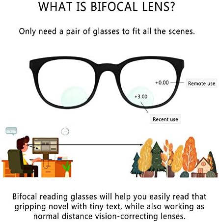 Lifeart bifokalne naočale za čitanje, prelaz fotohromične tamno sive sunčane naočale, ovalni okvir, čaše za čitanje računara, anti
