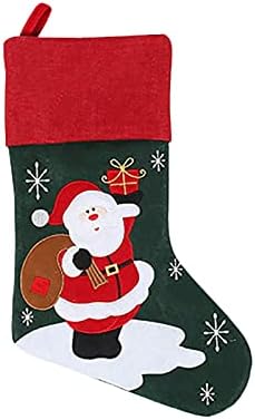 Božićne čarape Mini čarape Santa Candy poklon torba Božićne ukrase za božićne božićne kuglice