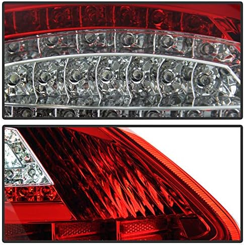 ACANII-za 2005-2008 Porsche Boxster 987 06-08 Cayman crvena [LED cijev] zadnja svjetla lampe par