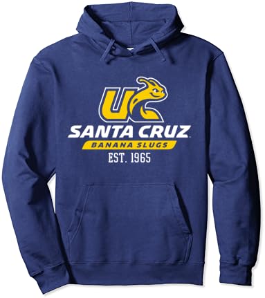 UC Santa Cruz UCSC banana Spuls est. Datum pulover Hoodie