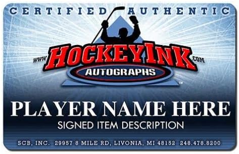 CHRIS OSGOOD potpisao Detroit Red Wings Puck - natpis Čarobnjak iz Oza - potpisani NHL Pakovi