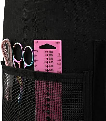 YFQHDD crna torba za odlaganje pređe velika torba za pletenje pređe torbe za šivanje