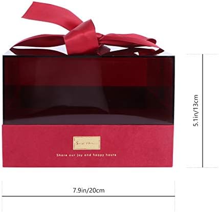 AMOSFUN High-End poklon kutija za vjenčanje bombona Box Festival poklon pakiranje kutije ukras ukrasa za dom