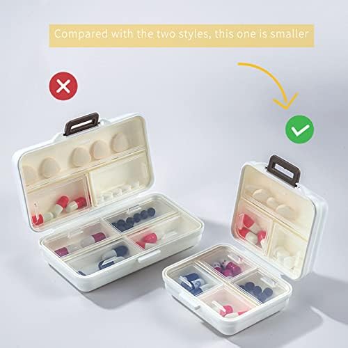 Tako lijep sedmični Organizator pilula,Prijenosna kutija za pilule za organizatore lijekova 7-dnevna putna torbica za pilule,mala