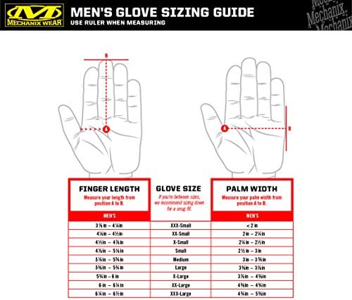 Mechanix Wear: M-Pact Durahide Leather Framer radne rukavice, dizajn bez prstiju, radne rukavice sa zaštitom od udara i apsorpcijom vibracija, sigurnosne rukavice za muškarce