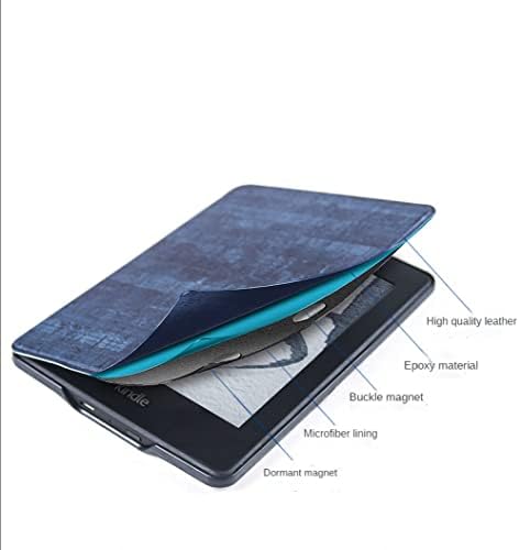Futrola sigurna za vodu za 6,8 Kindle Paperwhite 2021 - PU kožna pametna navlaka sa automatskim buđenjem / Sleep - odgovara Kindle